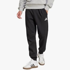Adidas Men’s Essentials Regular Fit Jogger Feel Cozy Pants Tapered Leg Black 2XL